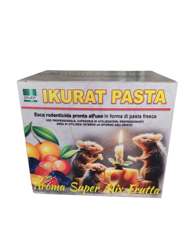 Topicida Ikurat Esca Rodenticida in Pasta “Piazza Pulita” 1,5 kg