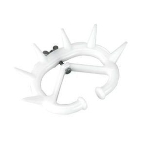 Antisucchio ad anello, in plastica, per bestiame giovane e grosso