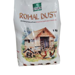 ROMAL DUST "PIAZZA PULITA" 1 kg polvere insetticida